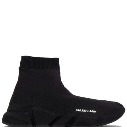 BALENCIAGA Speed Knit Sneakers Black USD1065.00