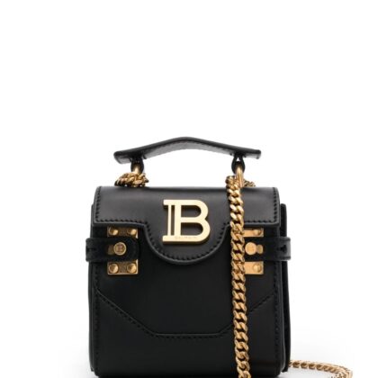 BALMAIN WOMEN B-Buzz 23 Mini Bag Black USD1071.00