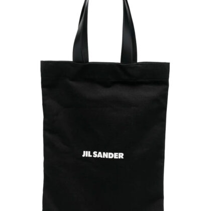 JIL SANDER Book Tote Bag Grande Black USD423.00