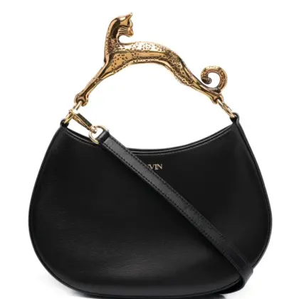 LANVIN WOMEN Embellished-handle Tote Bag Black USD2187.00