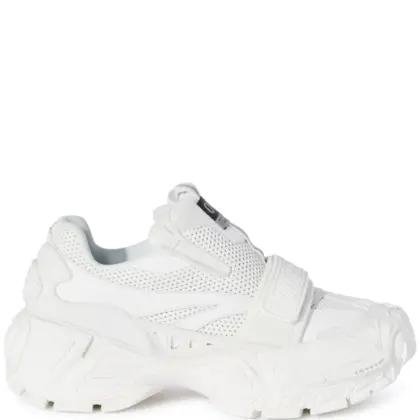 OFF-WHITE Glove Slip On Low Top Leather Sneakers White USD851.00