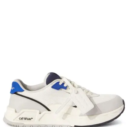 OFF-WHITE Kick Low Top Sneakers White/Blue USD605.00