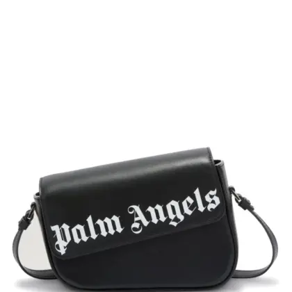 PALM ANGELS WOMEN Crash Bag GM Black/White USD590.00